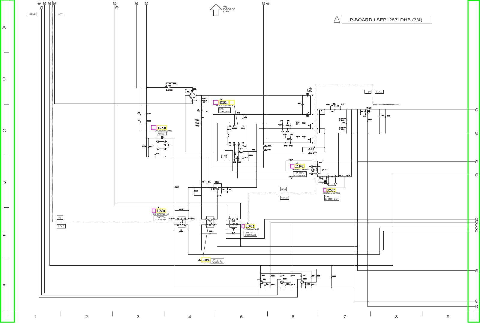 PANASONIC TX-P37C2B, TX-P37C2E, TX-PR37C2 Schematics