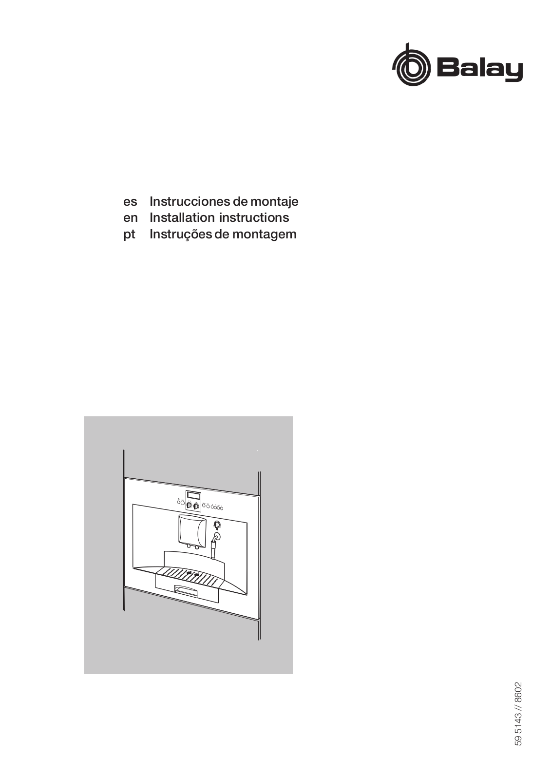 Balay 3CF458XP, WIQ1832EU User Manual