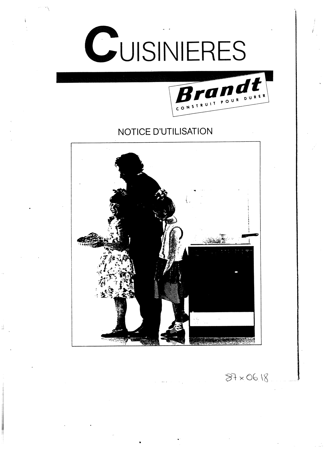 BRANDT KB522 User Manual