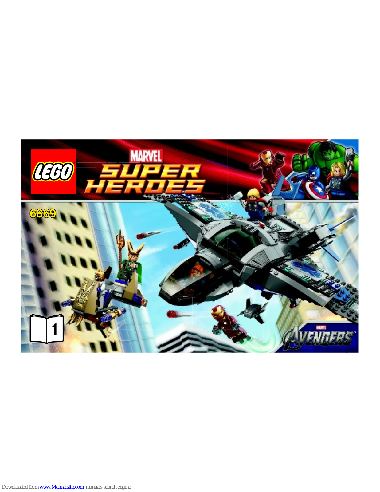 LEGO 6869 Super Heroes, 6866 X-Men Super Heroes, Marvel Super Heroes Avengers 6867, Marvel Super Heroes 6869 User Manual