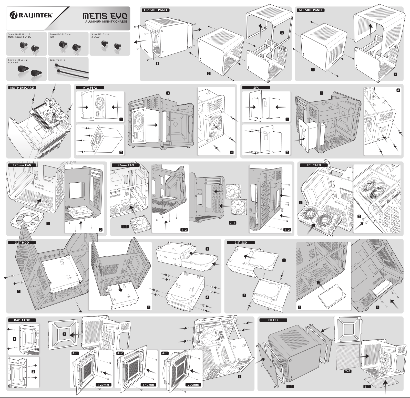 Raijintek Metis Evo ALS User Manual