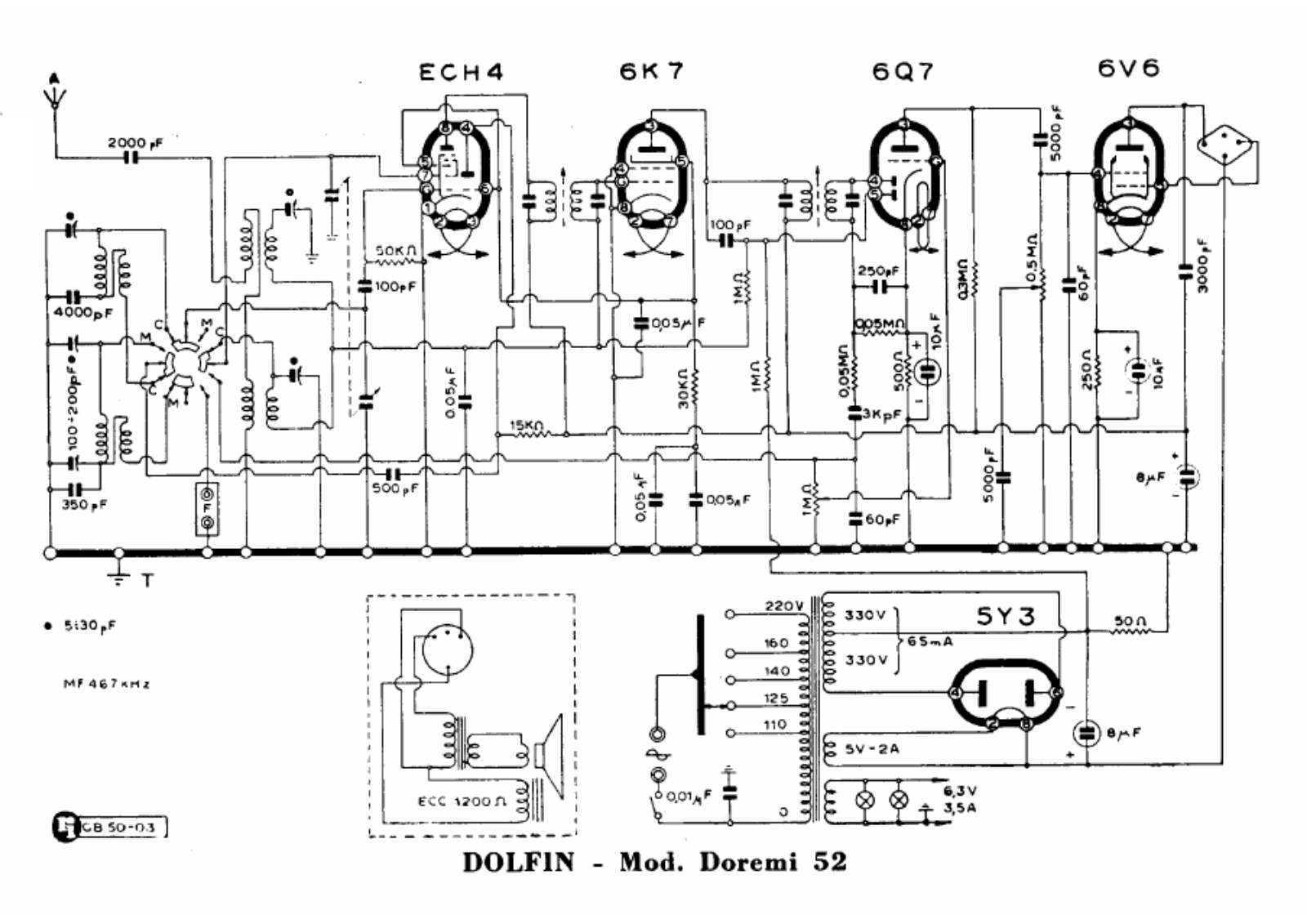 Dolfin doremi 52 schematic