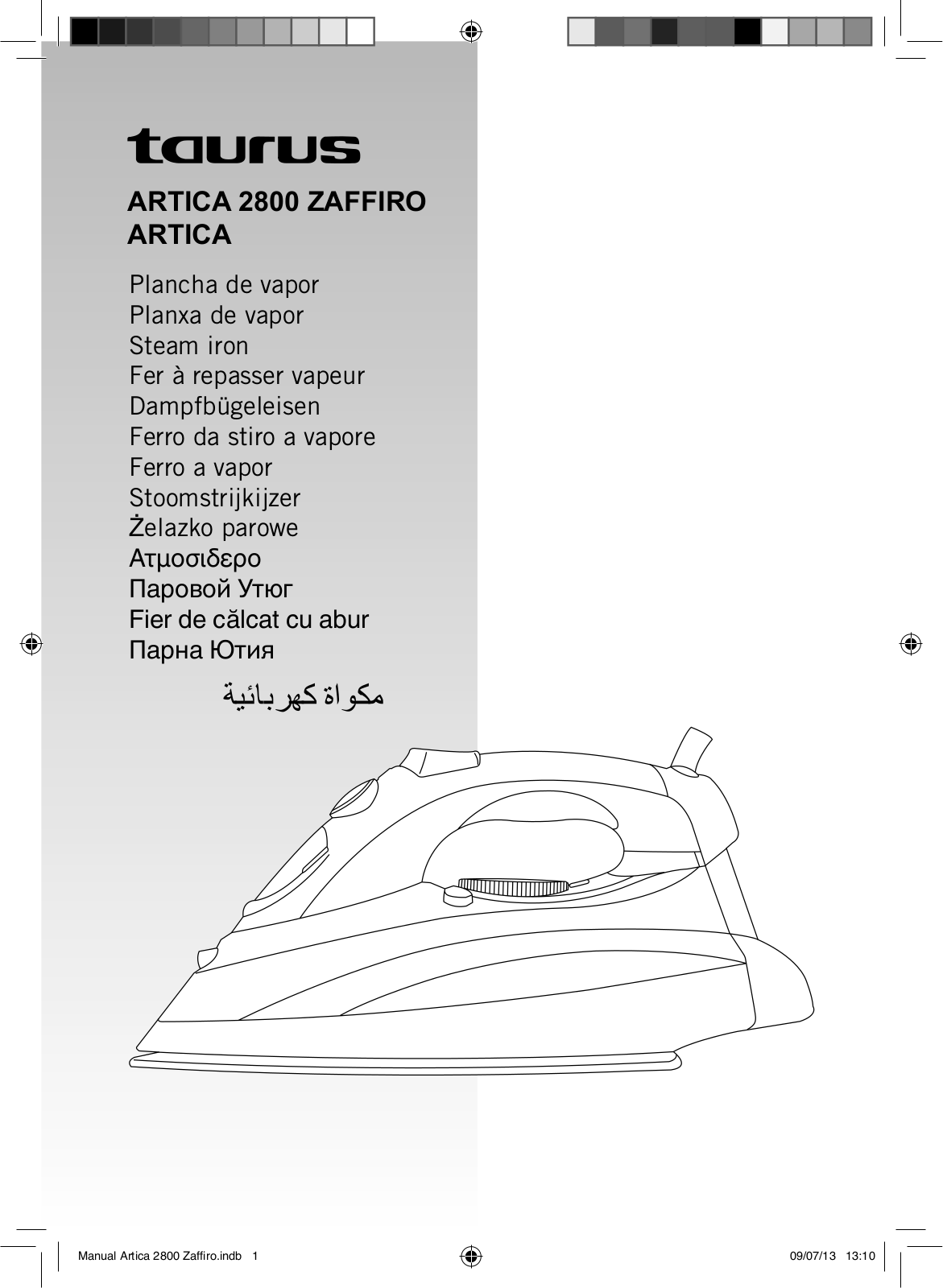 Taurus Artica 2800 User Manual