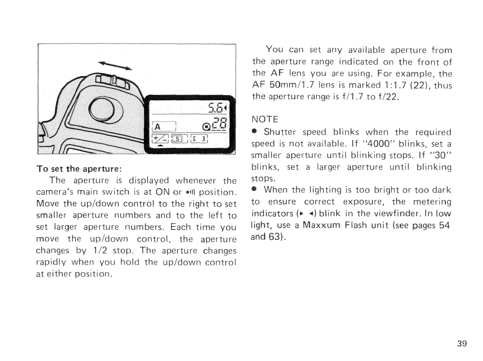 KONICA MINOLTA MAXXUM 7000i User Manual