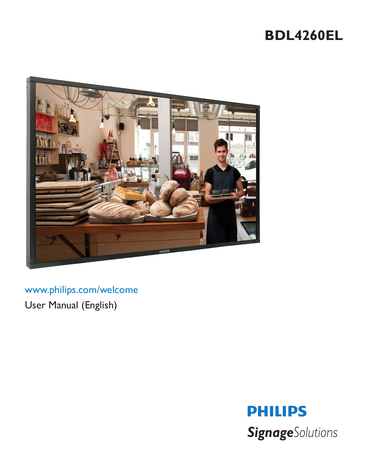 Philips BDL4260EL User Manual