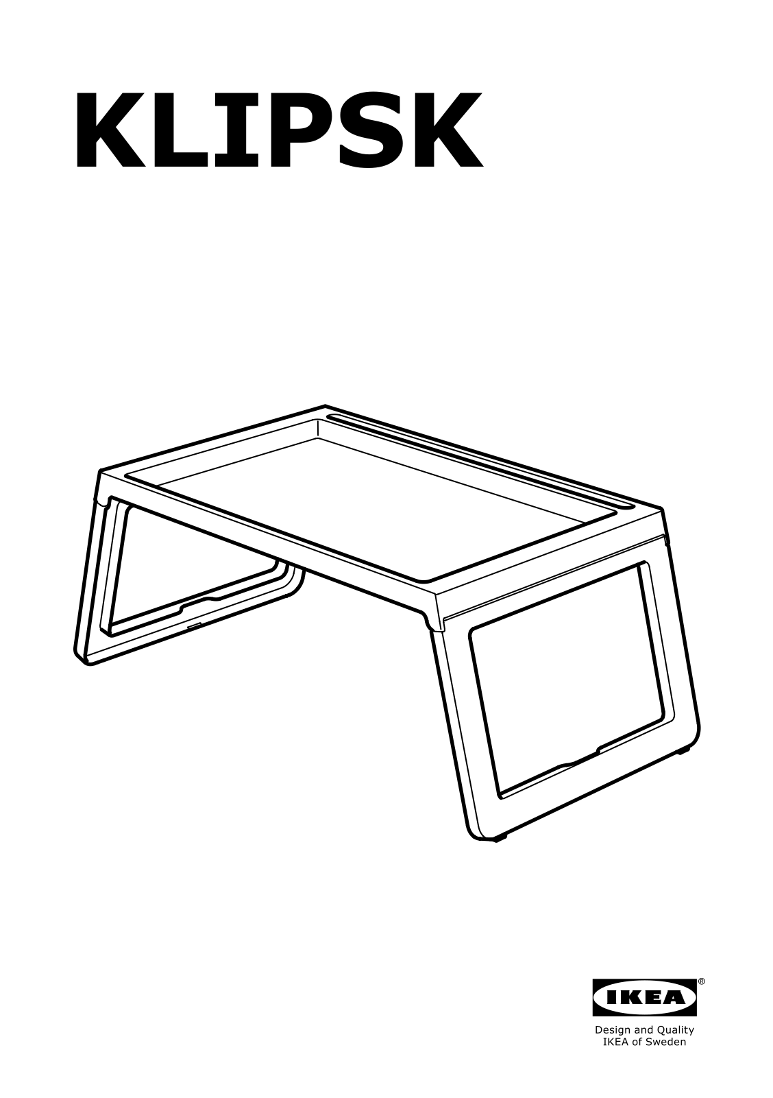 Ikea 00258882 Assembly instructions