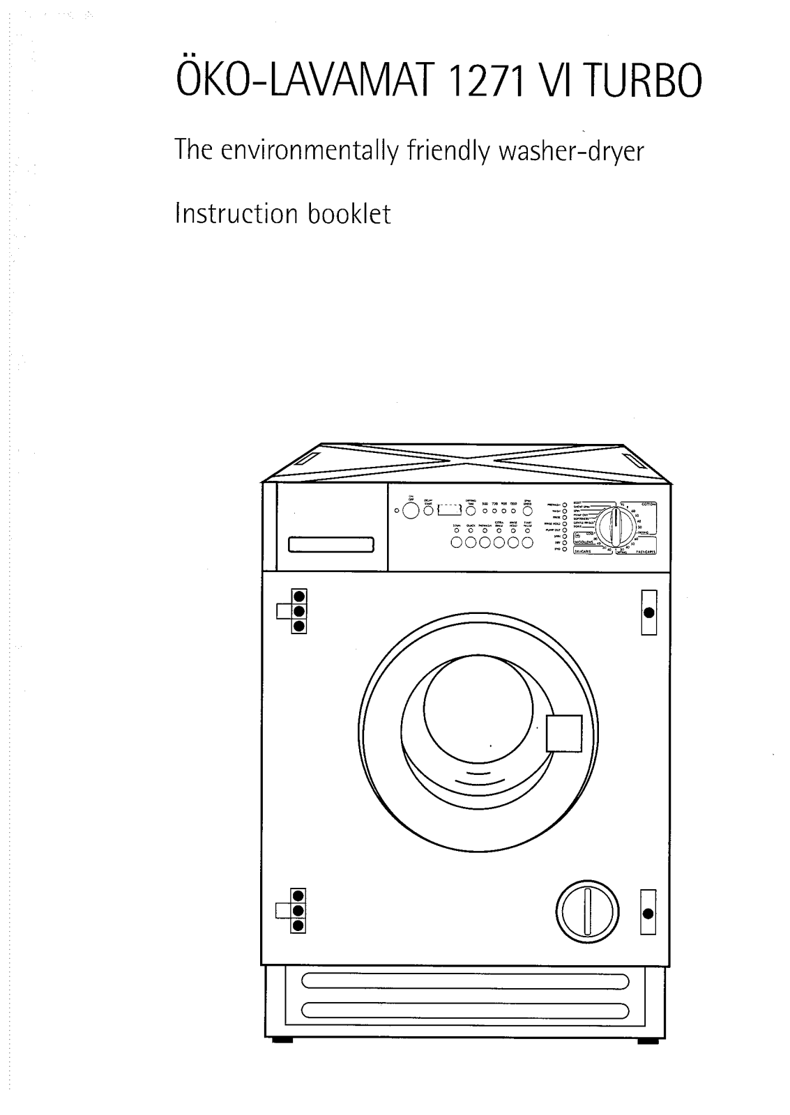 AEG OEKOLAVAMAT1271 User Manual