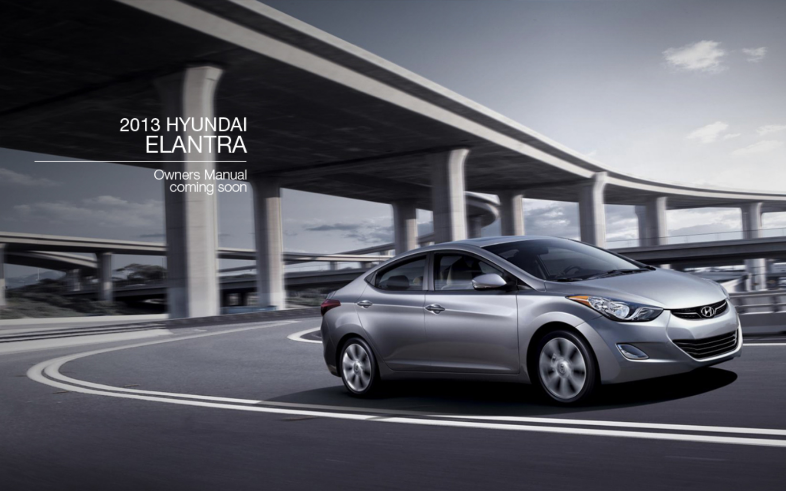 Hyundai Elantra 2013 User Manual