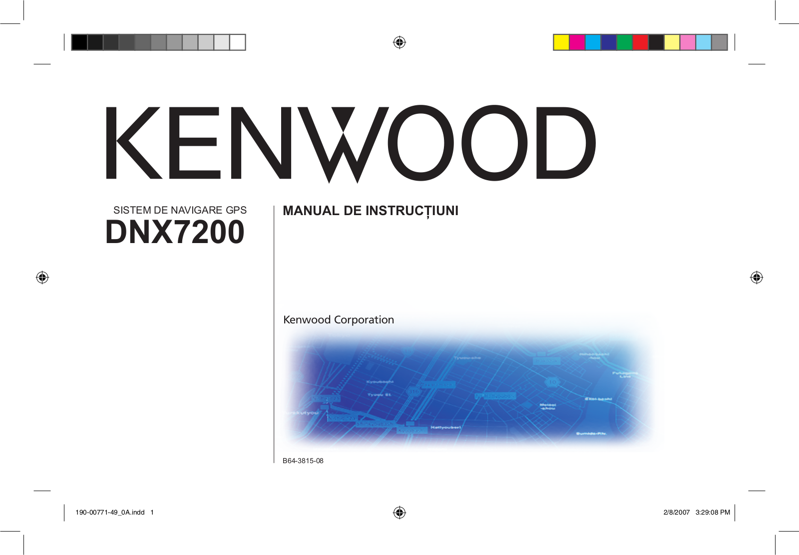 Kenwood DNX7200 User Manual