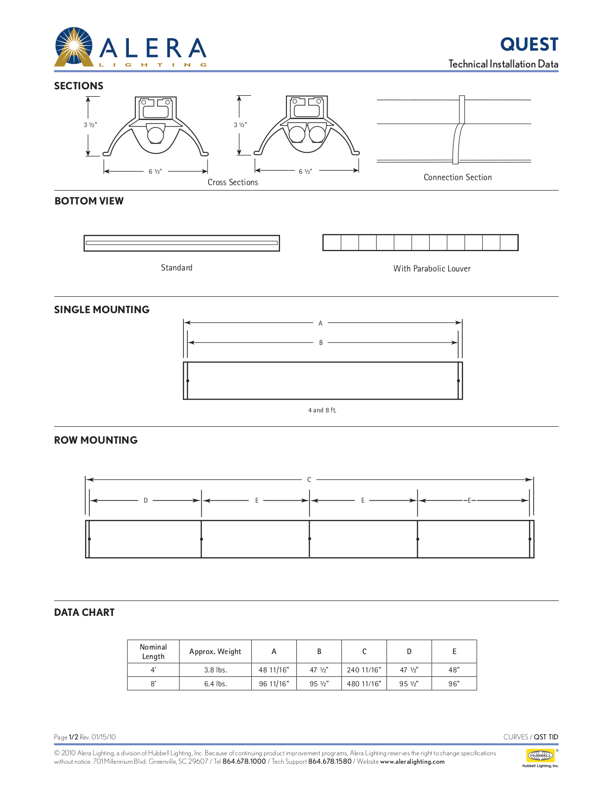 Alera Lighting QST User Manual