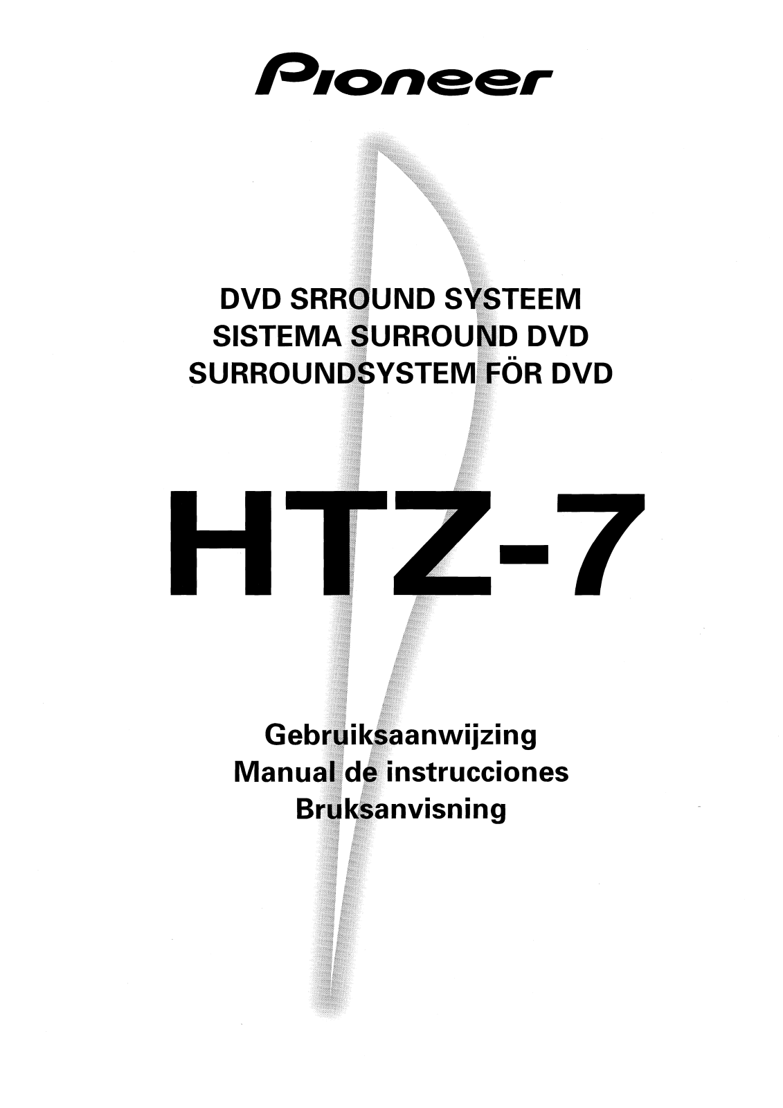 Pioneer HTZ-7 User Manual