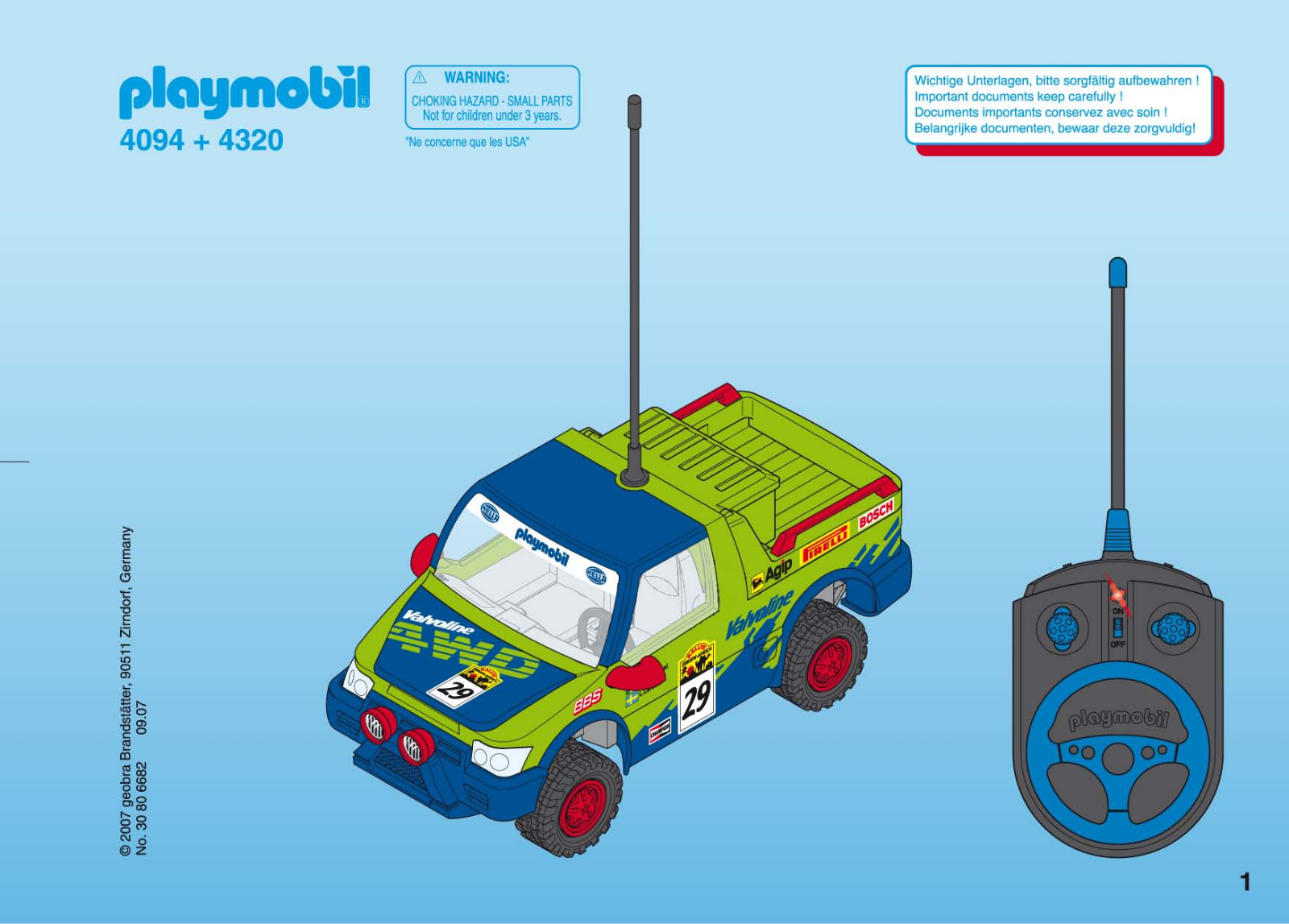 Playmobil 4094 Instructions