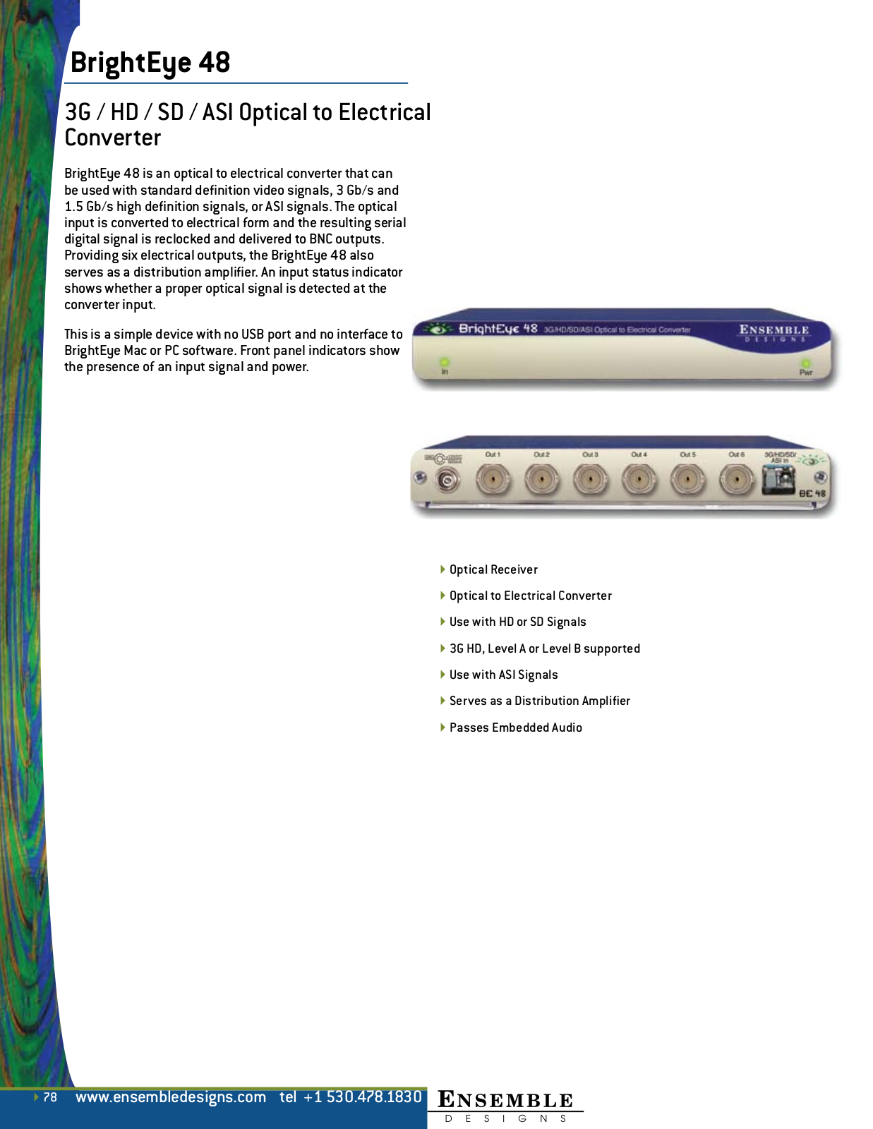 Ensemble Designs BE-48 Specifications - ManualMachine.com