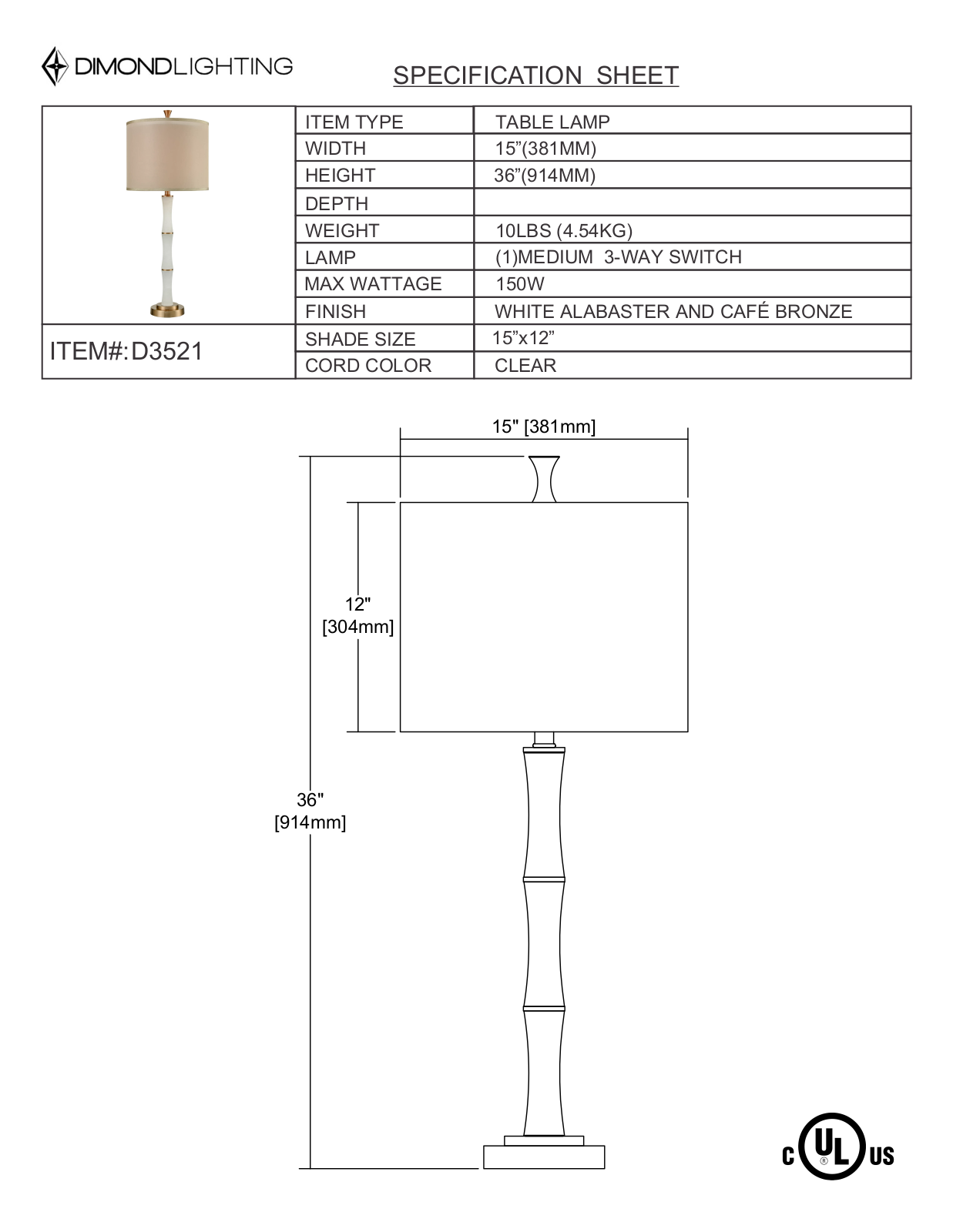 ELK Home D3521 User Manual