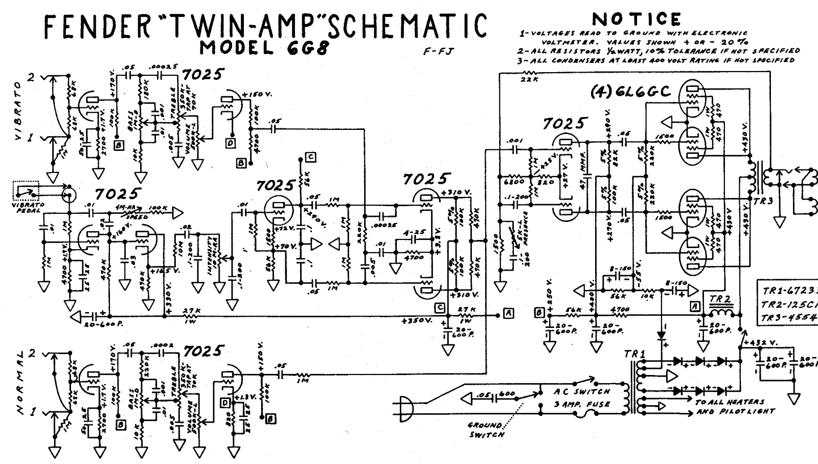 Fender 6g8 schematic