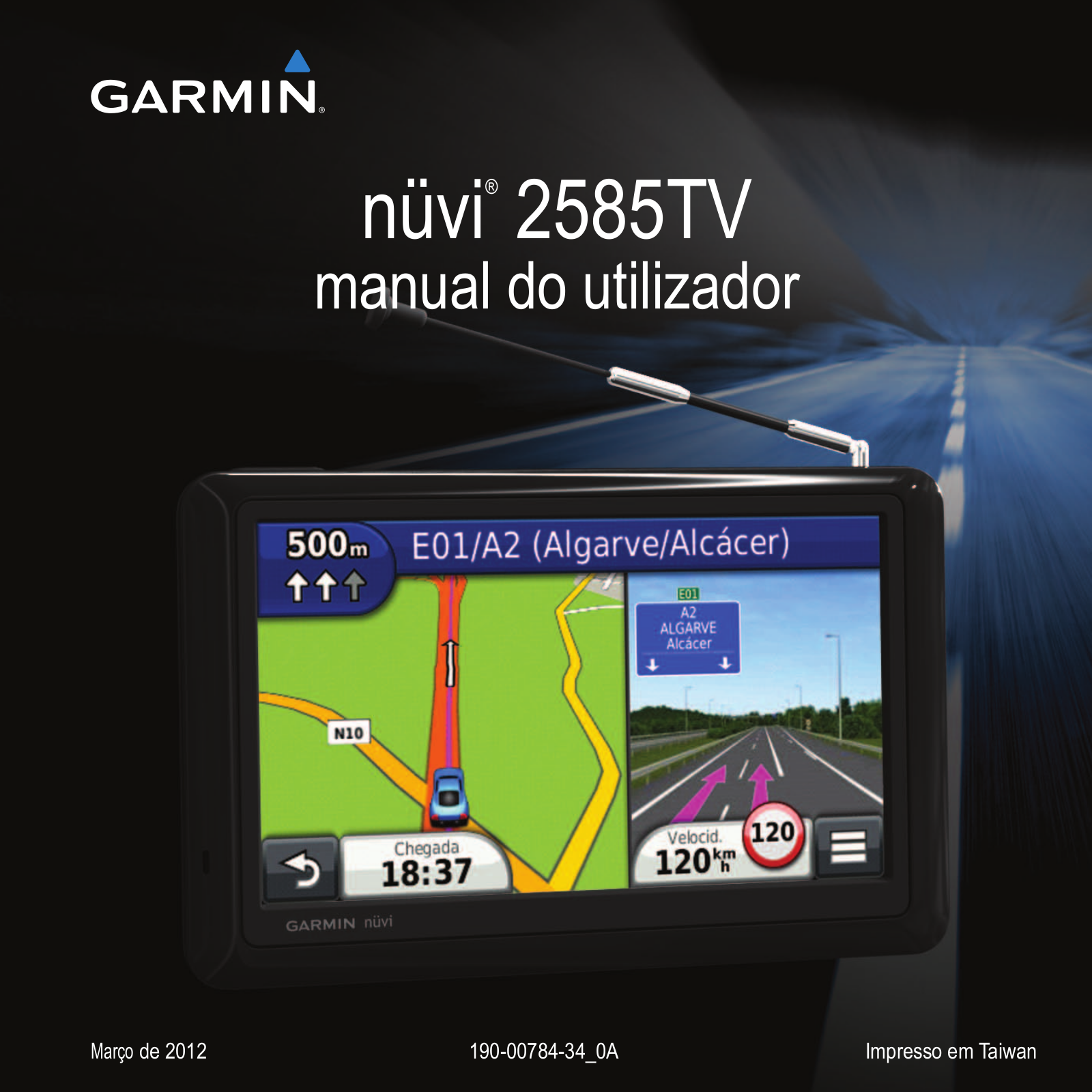 Garmin nüvi 2585TV User manual