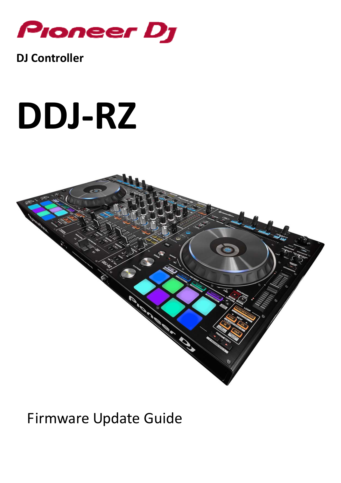 Pioneer Ddj-rz User Manual