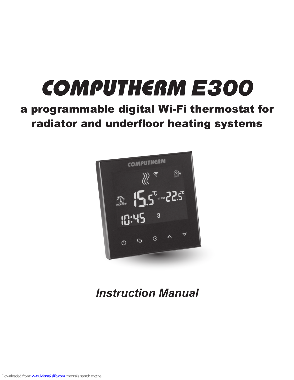 Computherm E300 Instruction Manual - ManualMachine.com