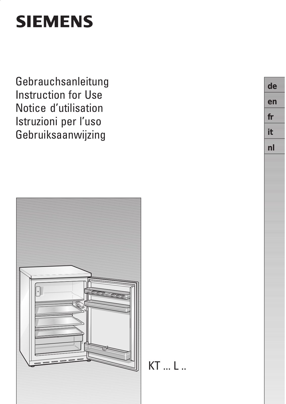 SIEMENS KT14L120 User Manual