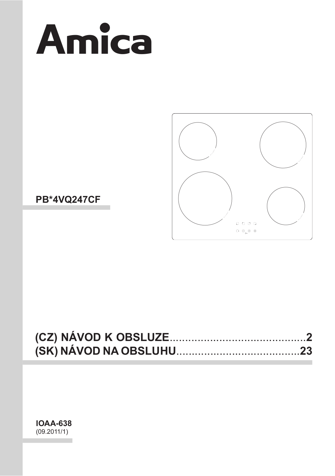 Amica DS 6200 User Manual