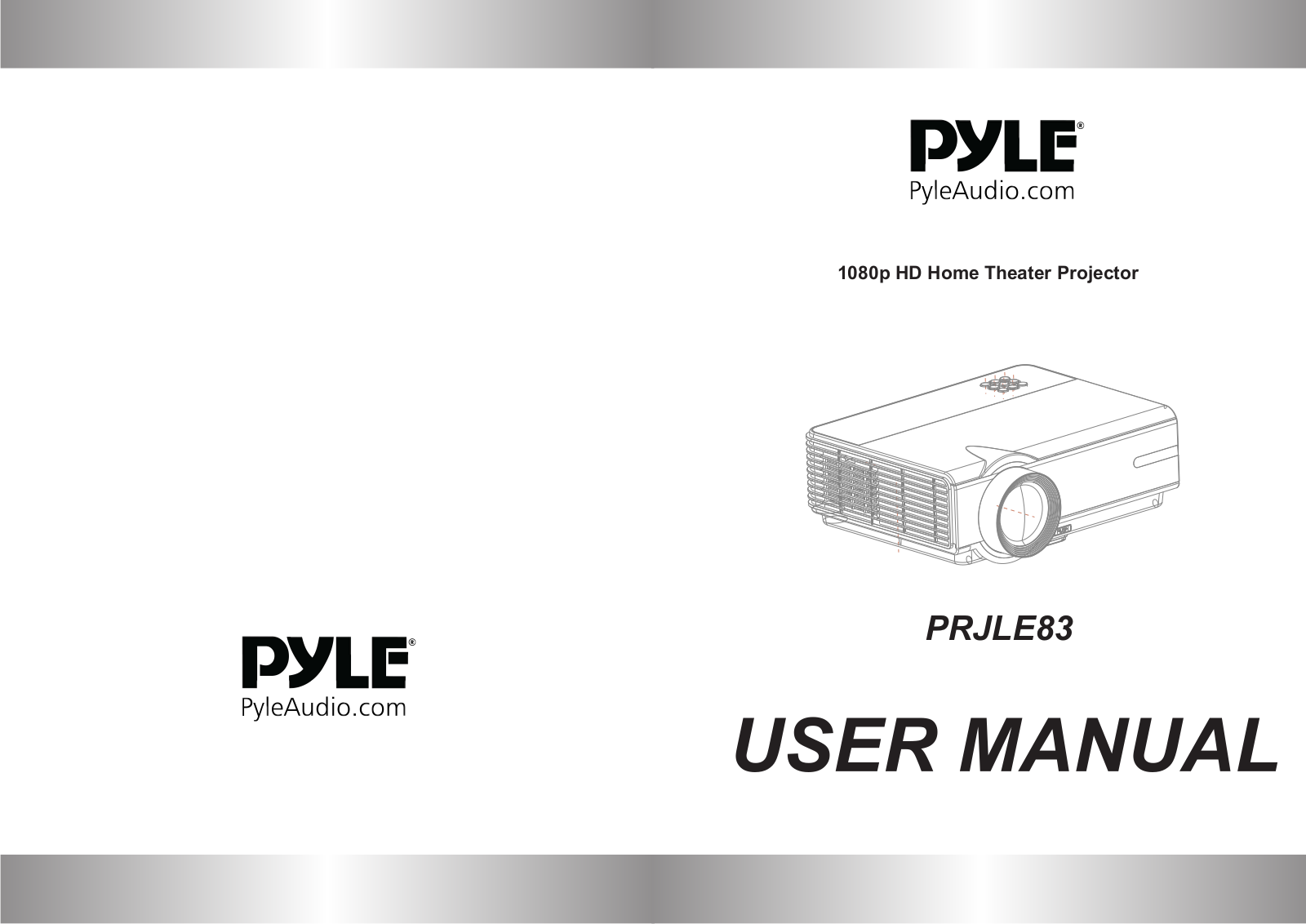 Pyle Pro PRJLE83 User Manual