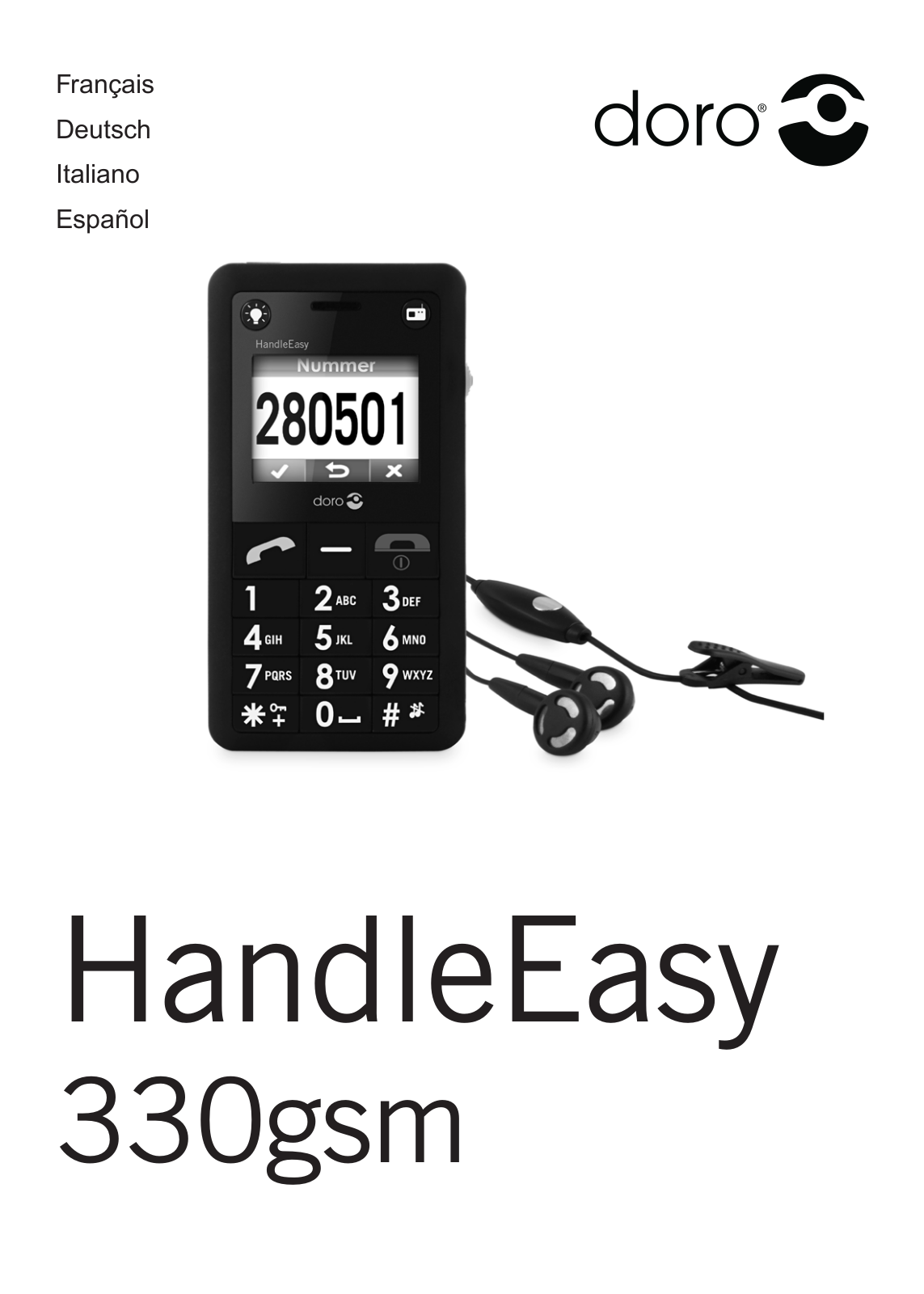 Doro HandleEasy 330gsm, HandleEasy 326gsm User Manual