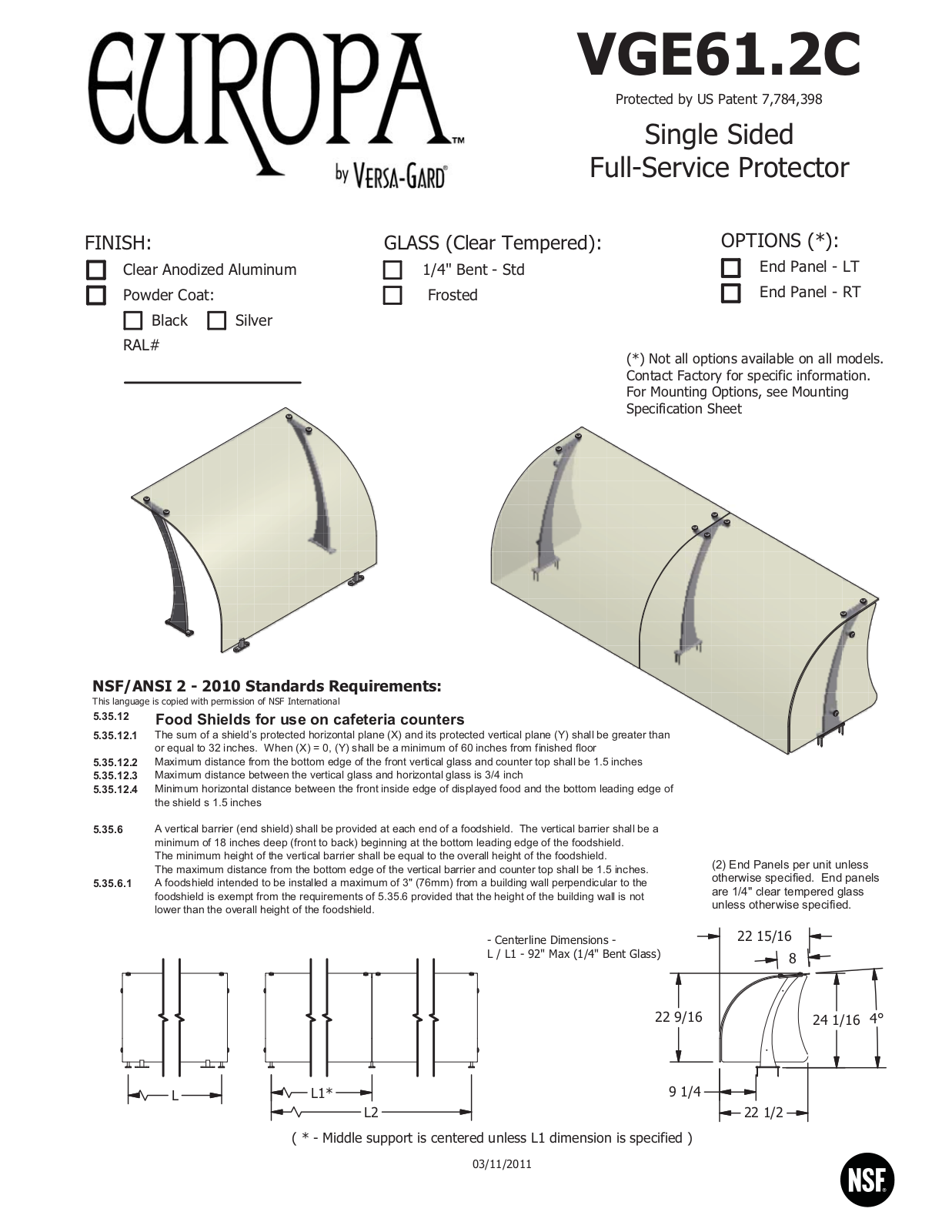 Atlas Metal VGE61.2C User Manual