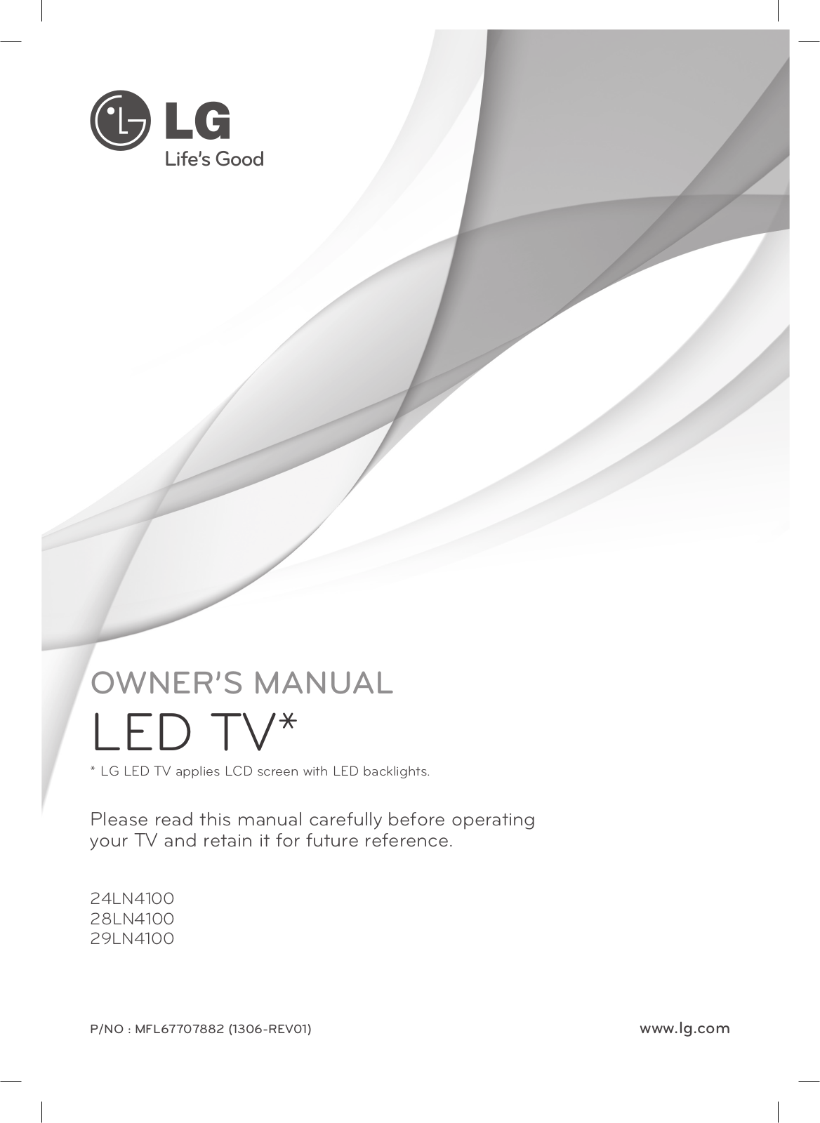 LG 24LN4100 Owner's Manual