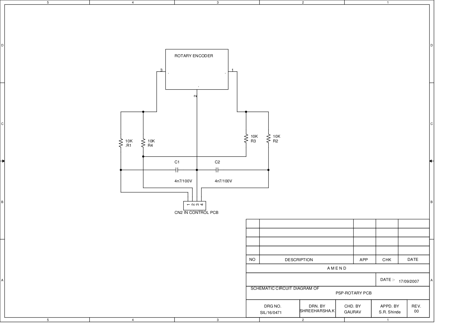 VOLTCRAFT PSP-ROTARY PCB CIRCUIT Diagram