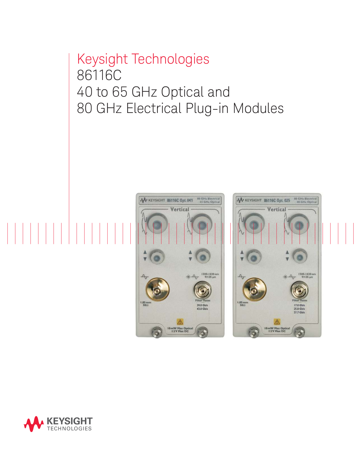 Keysight 86116C Datasheet - ManualMachine.com