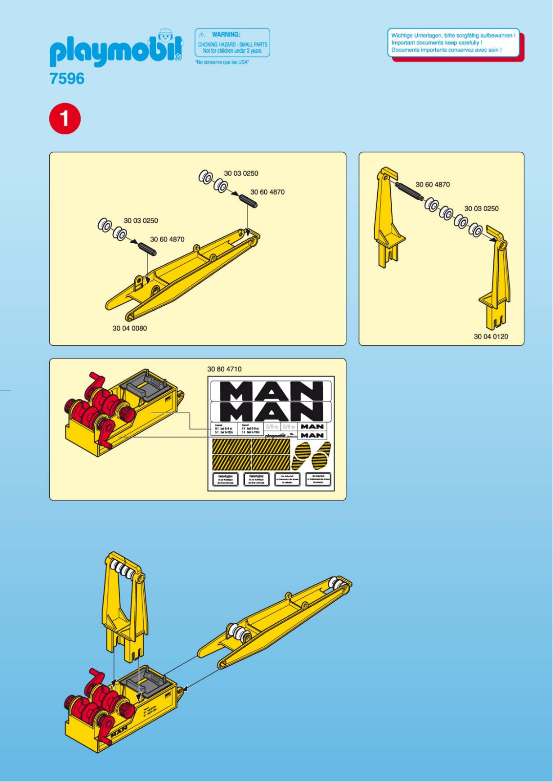 Playmobil 7596 Instructions