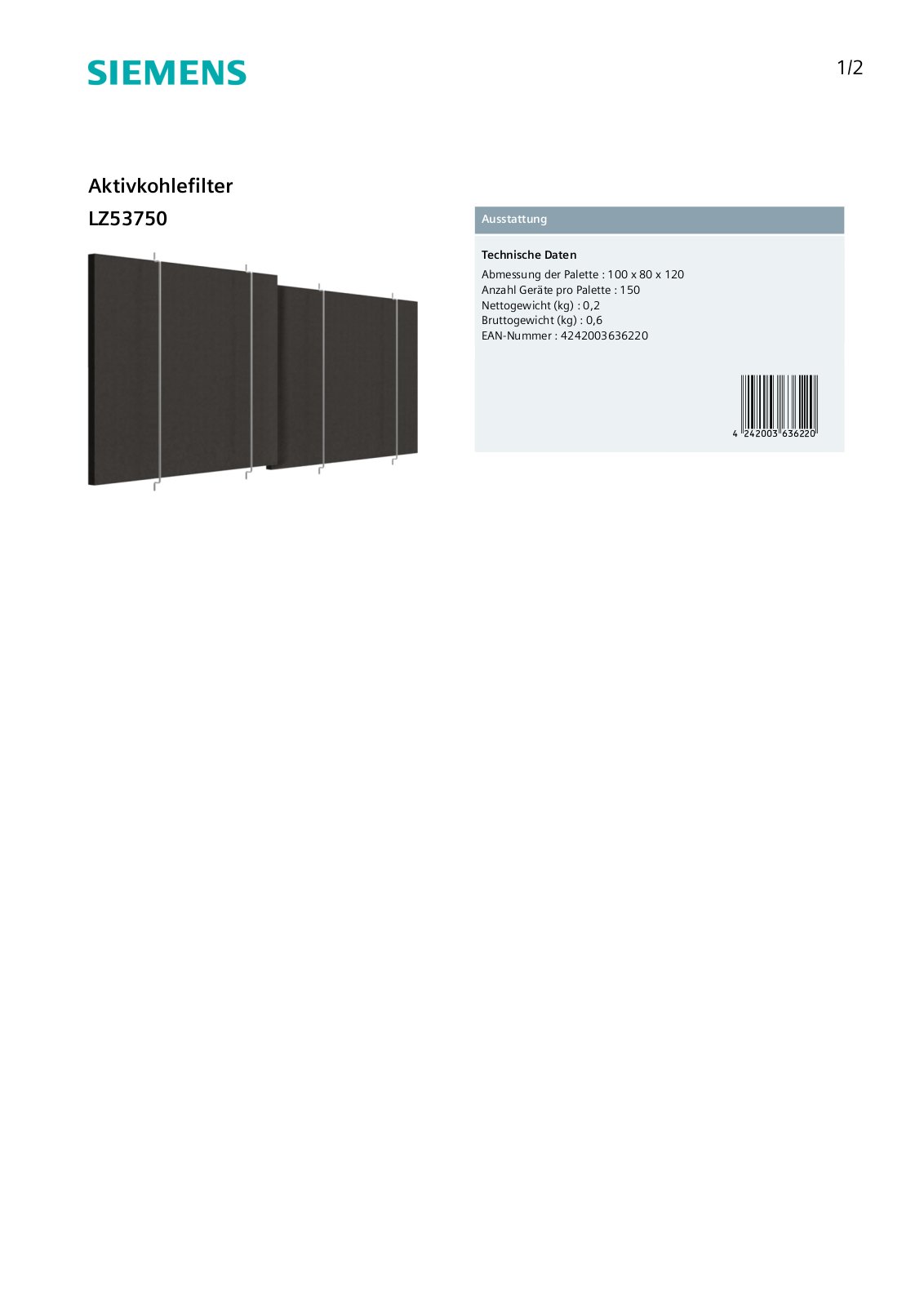 Siemens LZ53750 User Manual