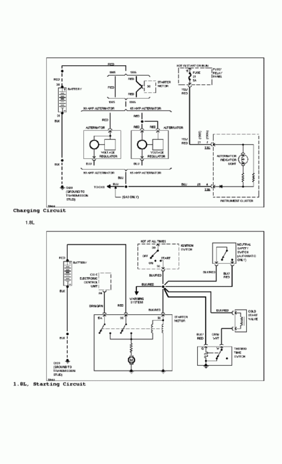 Volkswagen 1985   golf schematic