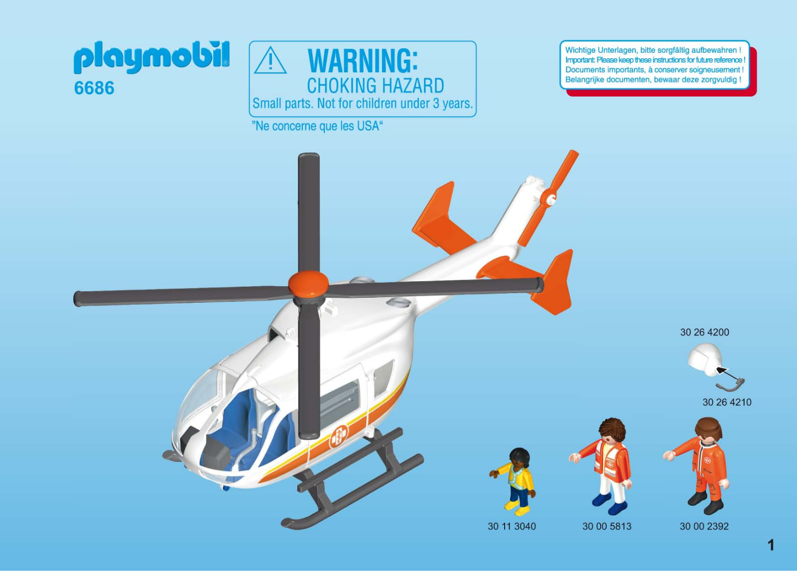 Playmobil 6686 Instructions