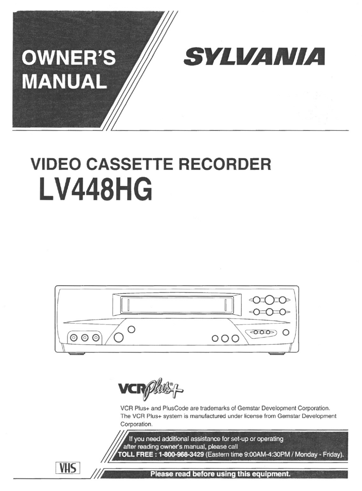 Funai LV448HG User Manual