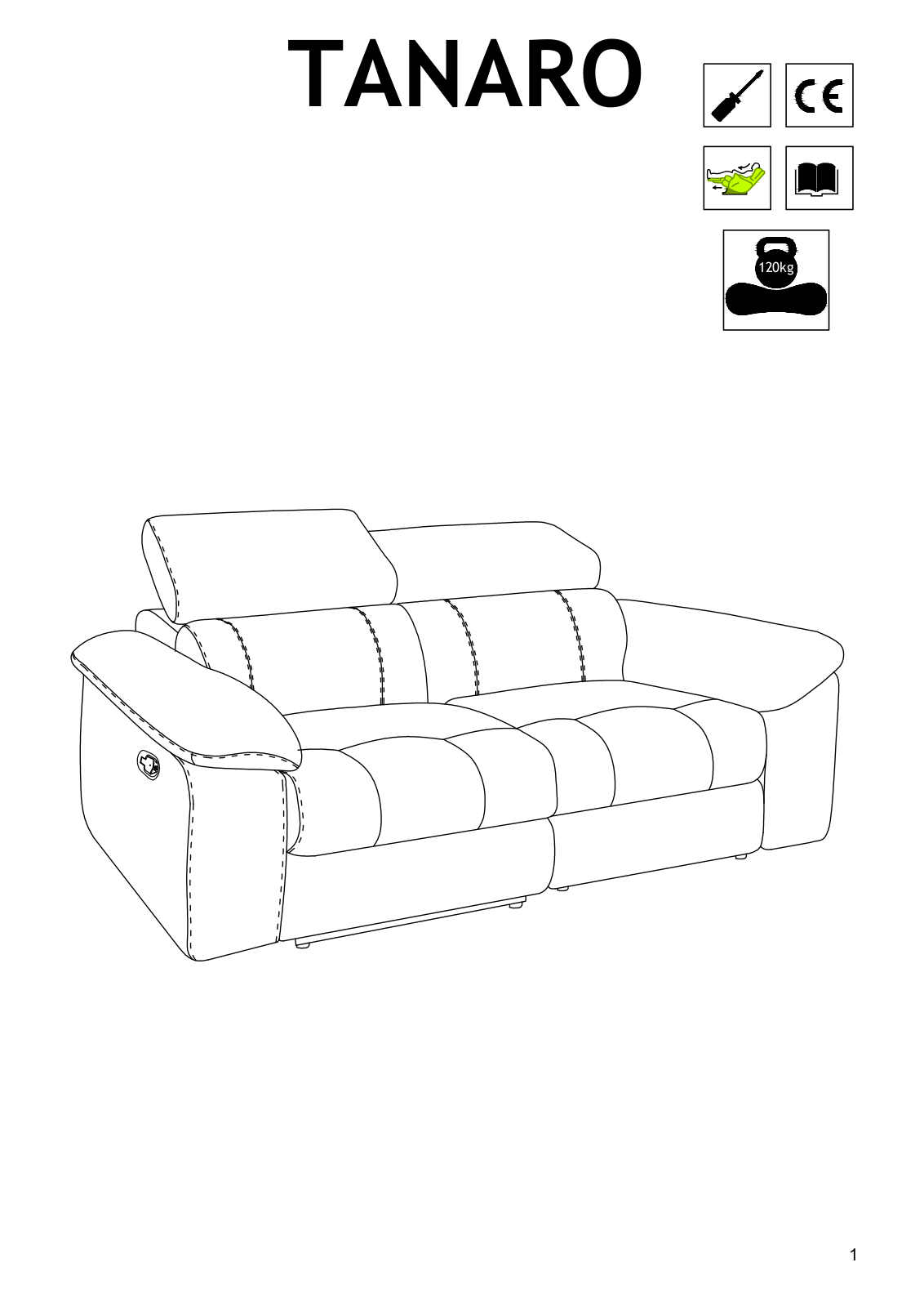 Home affaire Binado Assembly instructions