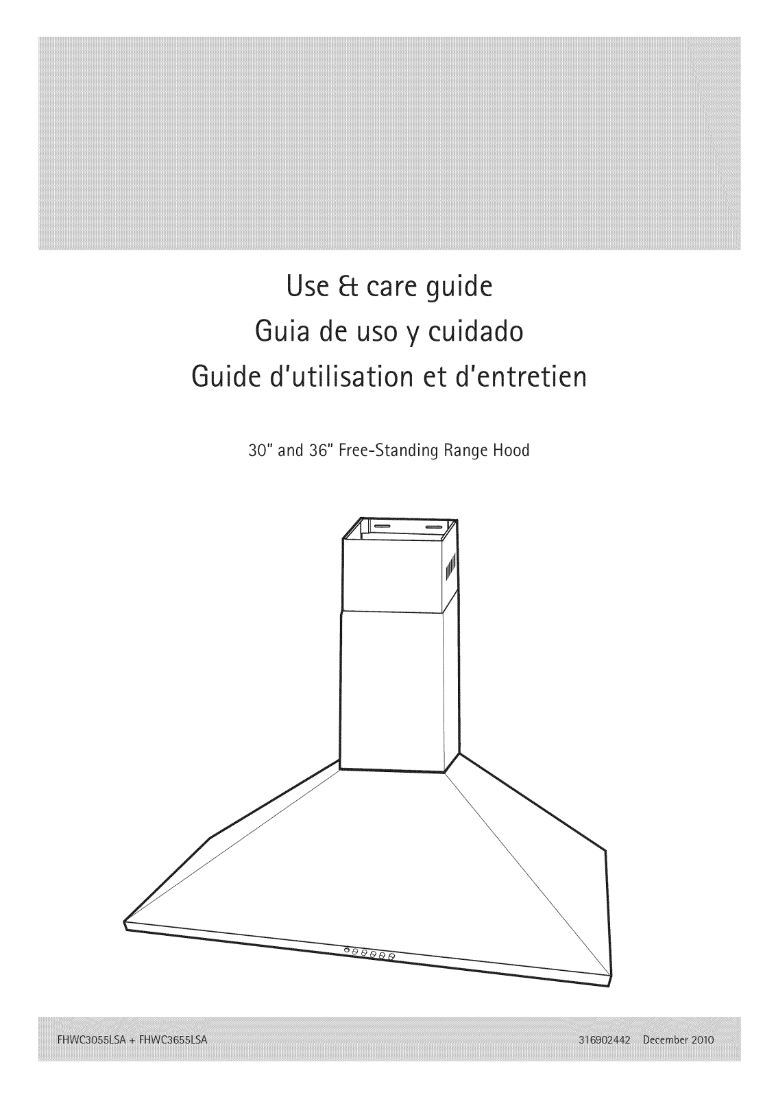 Frigidaire FHWC3655LSA, FHWC3055LSA Owner’s Manual