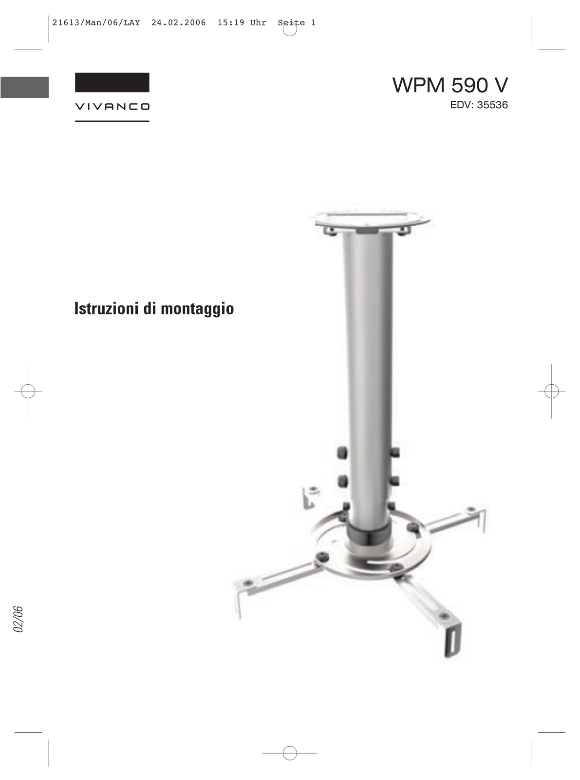 Vivanco WPM 590 V User guide