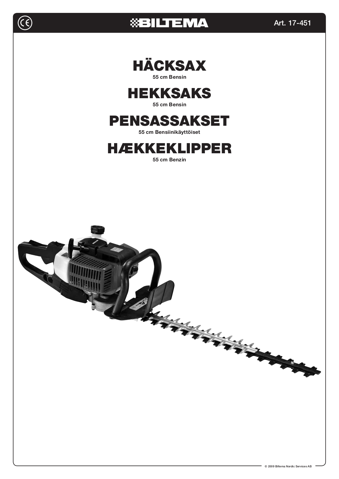 Biltema 17-451 User Manual