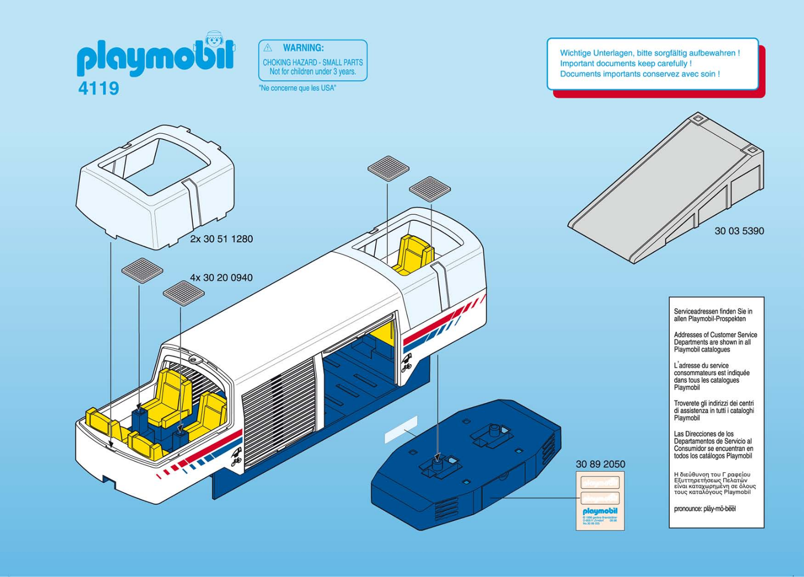 Playmobil 4119 Instructions