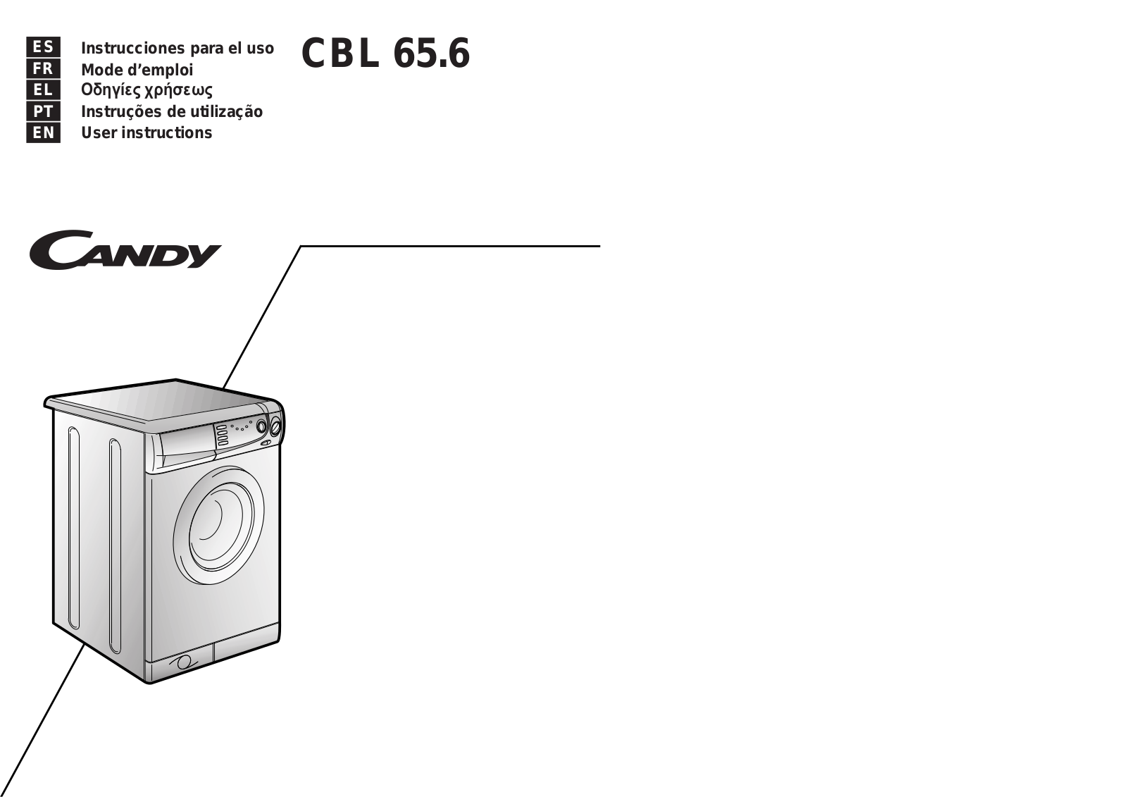 Candy CBL 65.6 SY User Manual