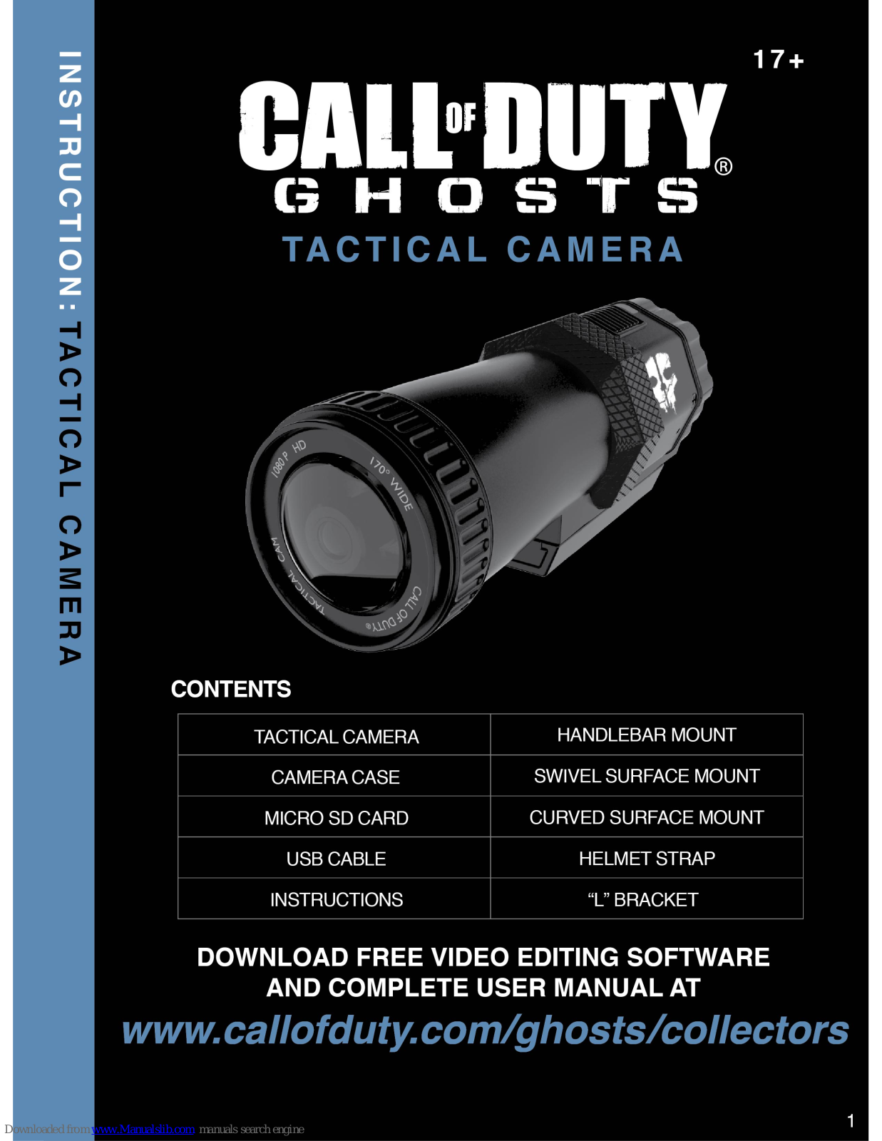 Call of Duty Ghosts Tactical Camera Instruction - ManualMachine.com