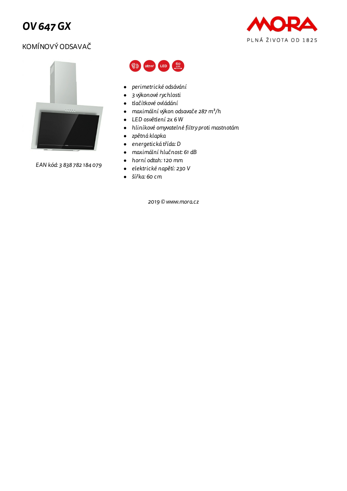 Mora OV 647 GX User Manual