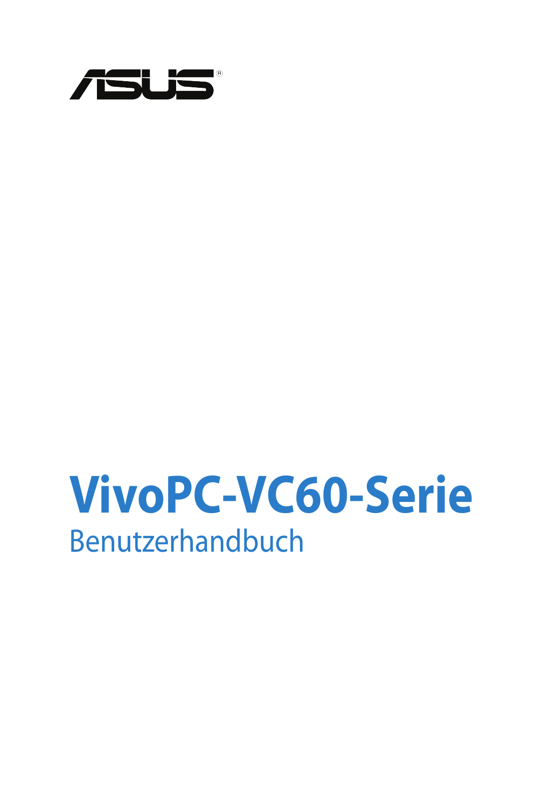 ASUS VC60, G8609 User Manual