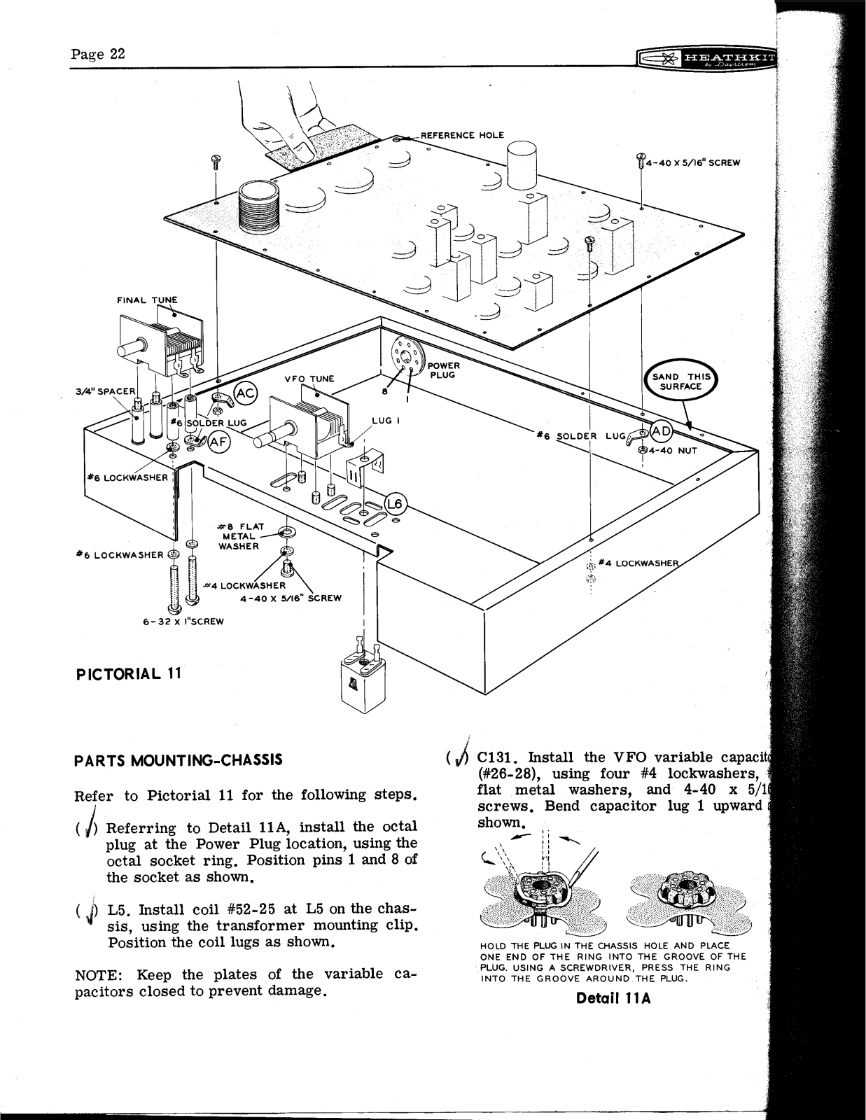 HEATHKIT HW-12a User Manual (PAGE 22)