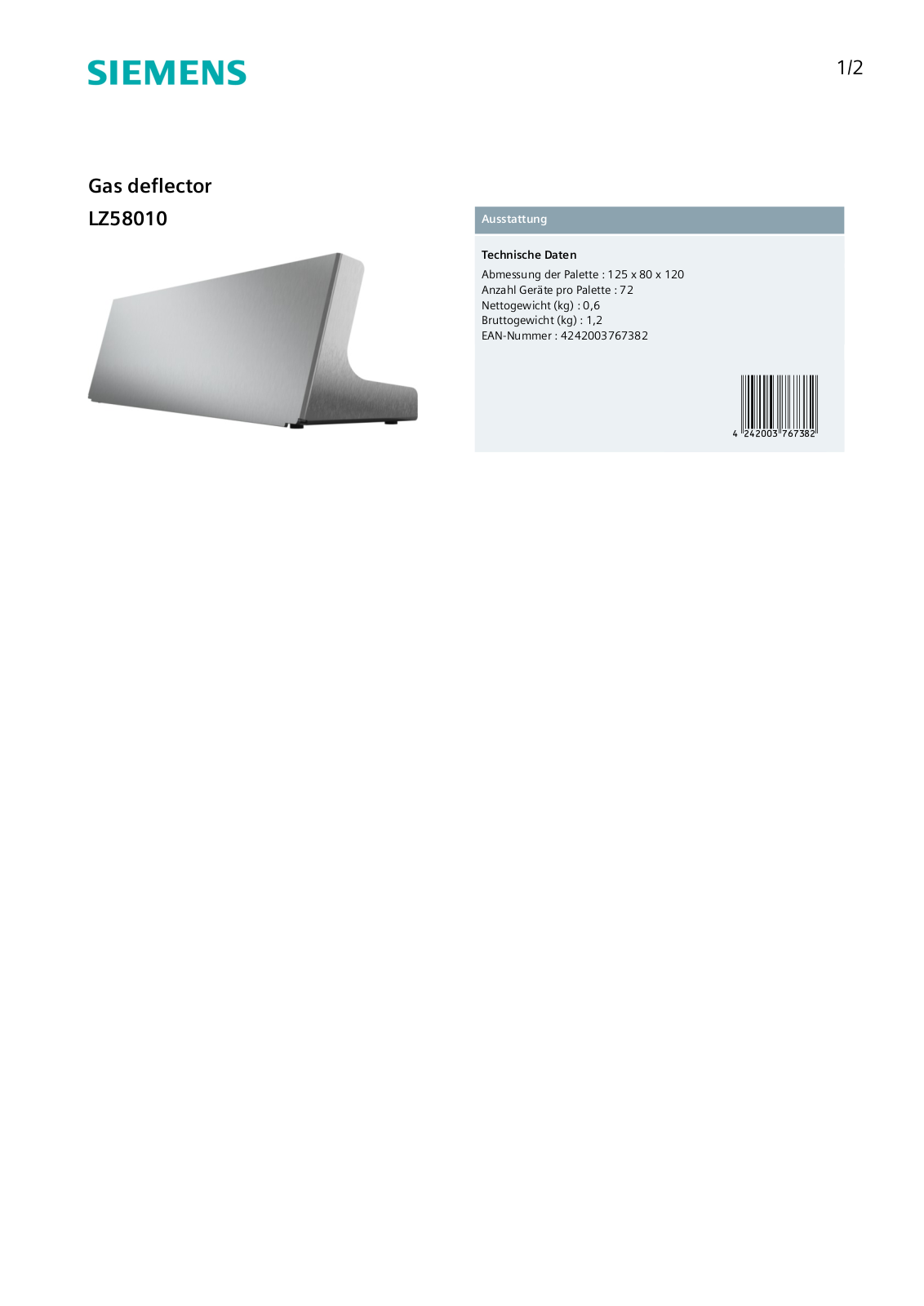 Siemens LZ58010 User Manual