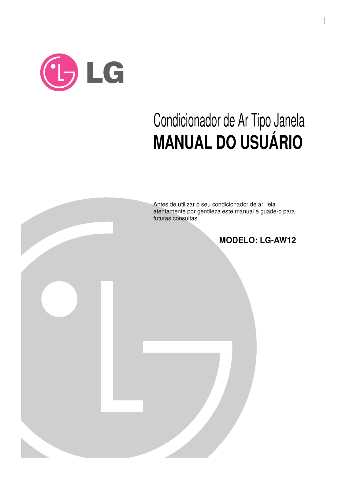 Lg AW12 User Manual