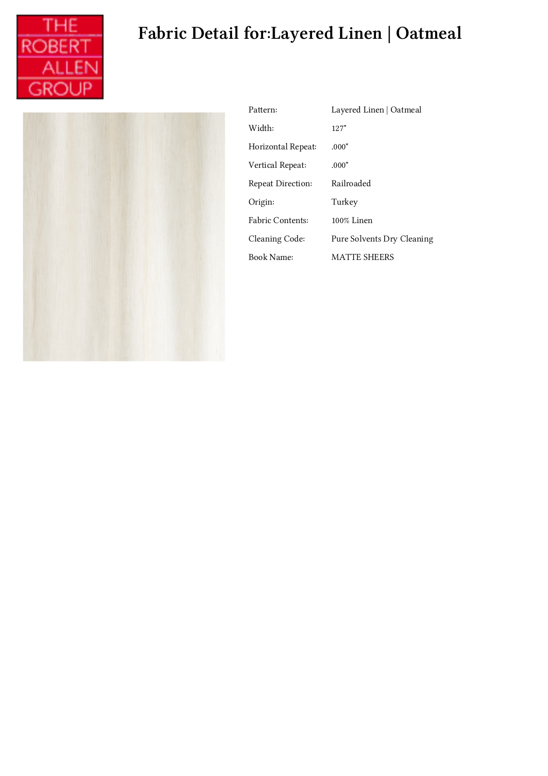 Robert Allen RALF1455 Specifications - ManualMachine.com