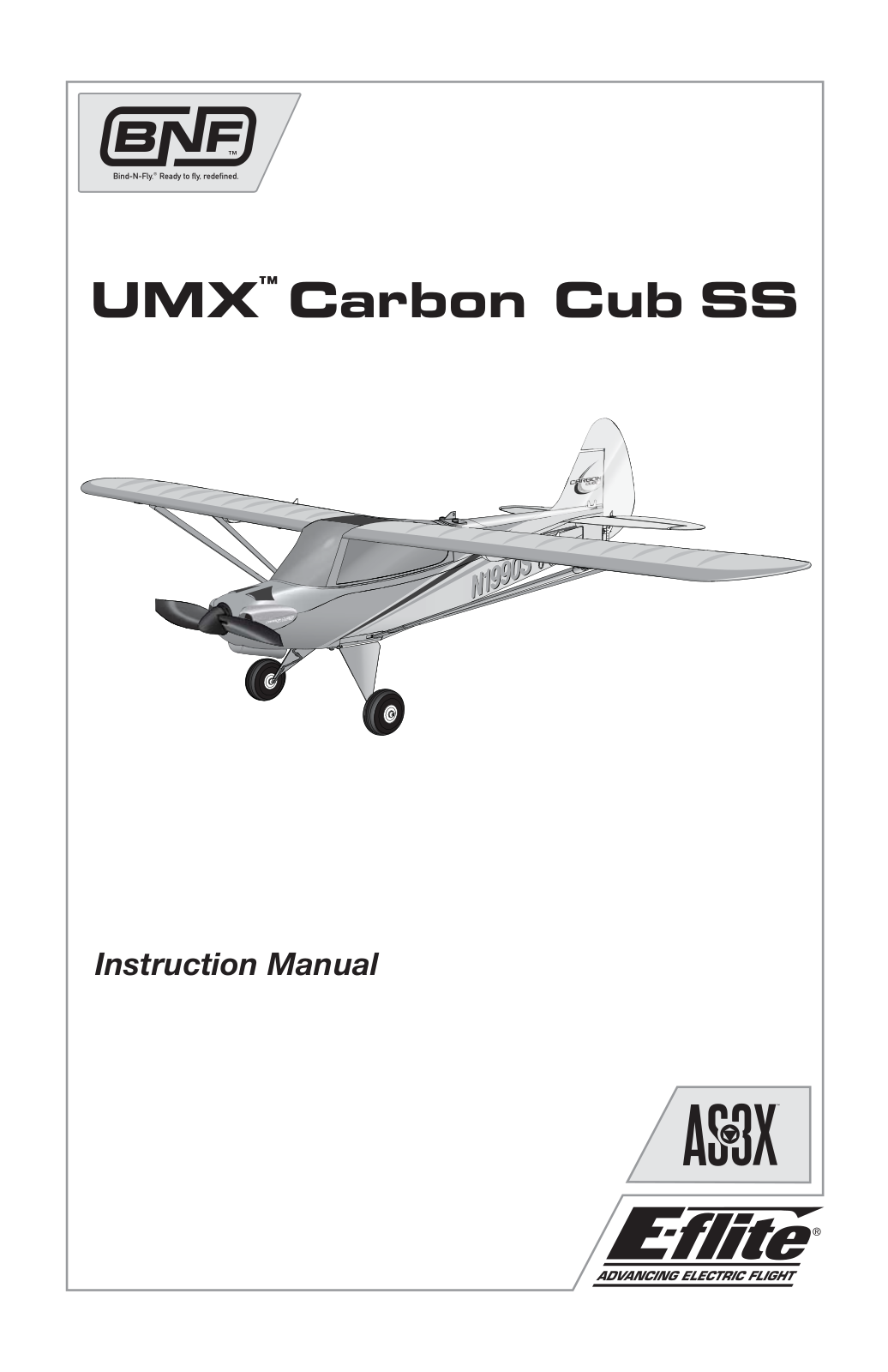 E-flite UMX™ Carbon Cub SS Instruction Manual