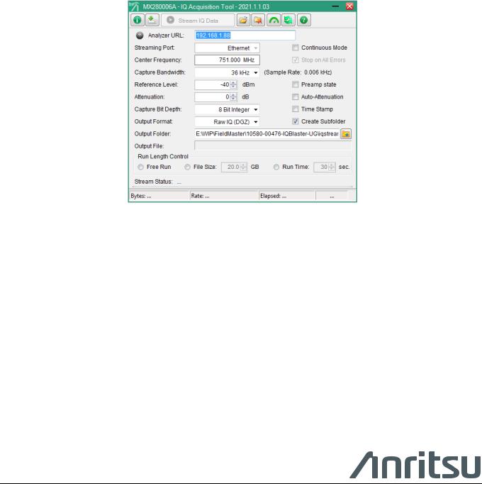 Anritsu MA25101A IQ, MX280006A IQ User Manual